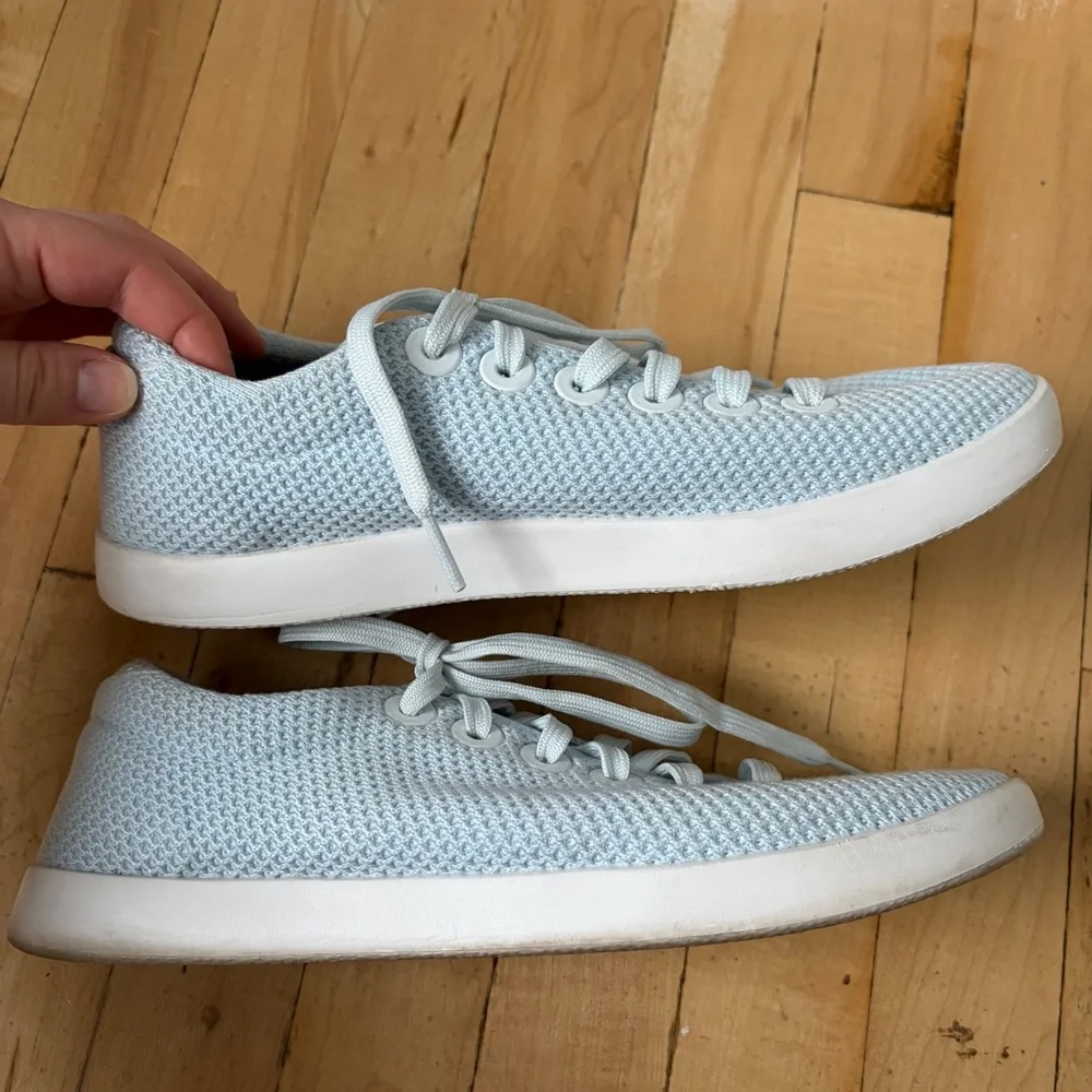 Allbirds Women's Tree Piper‎ Dreamy Blue/green Cream Hush Sole Women’s Size 9 - Picture 8 of 12